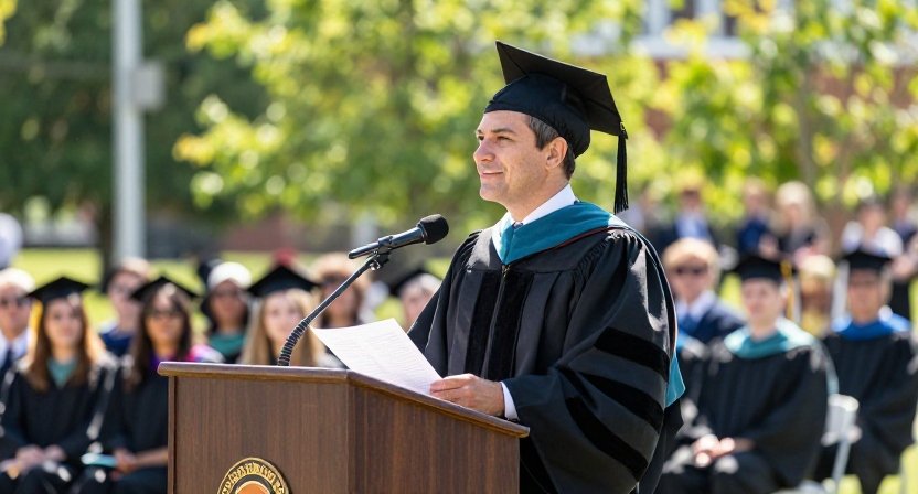 La durée idéale d'un discours de remise de diplôme
